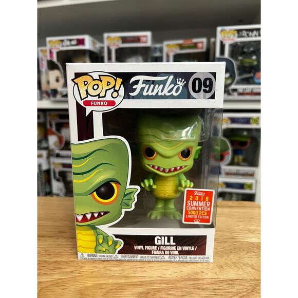 ONLY 5000 PIECES LIMITED EDITION EXCLUSIVE Gill Funko Pop #09 2019 SDCC San Con - Picture 1 of 6